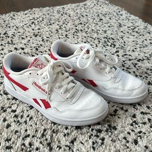 Red & White Reeboks